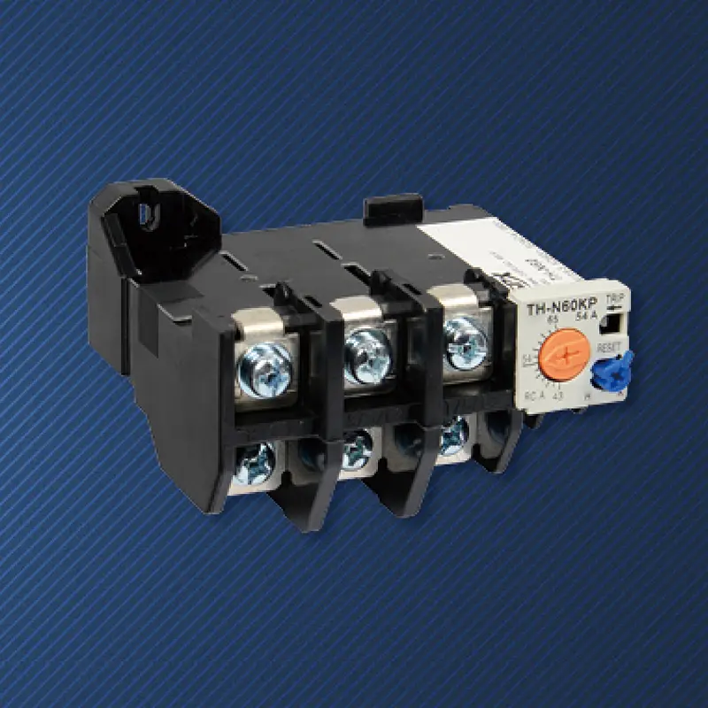 3-polet 2-element termisk overbelastningsrelæ